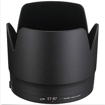 ET-87黑色卡口遮光罩 适用佳能70-200 70-200mm f/2.8L II