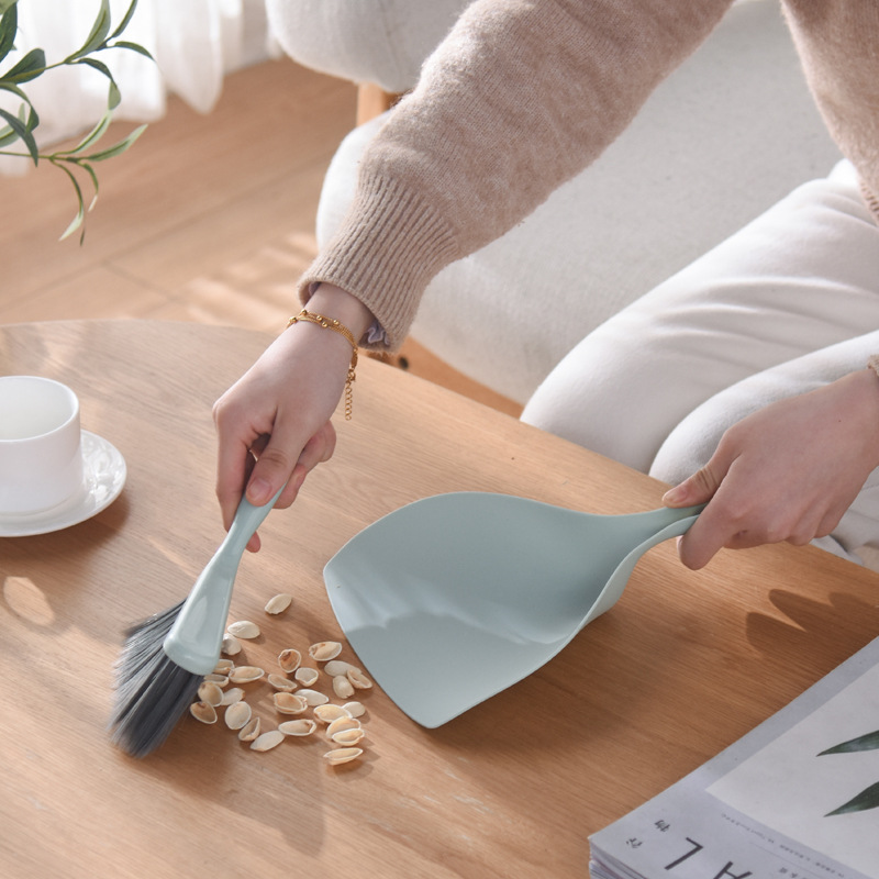 家用扫地桌面清洁扫把簸箕套装