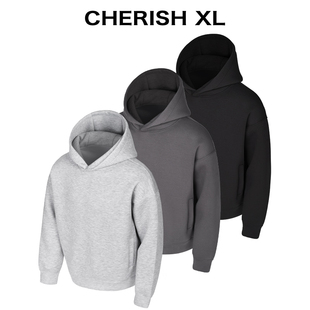 加绒 短款 抗皱抗起球 重磅1000G CRXL「科技太空棉」连帽卫衣男款