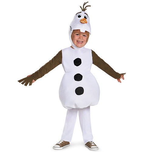 冰雪奇缘儿童雪宝衣服Olaf雪人扮演服装圣诞节幼儿角色扮演演出服