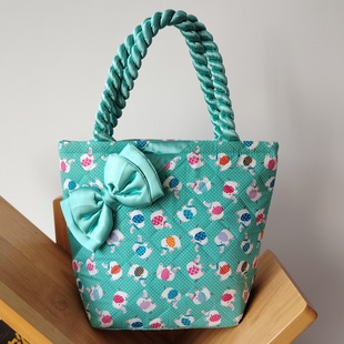 清货价泰国曼谷包正品nantita牌子小手提包小号蝴蝶结小象女包