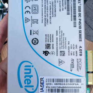 英特尔P4510固态硬盘4T议价也可维修