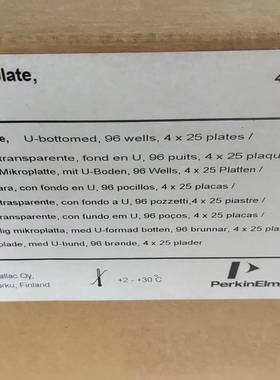 96孔 圆底板 Clear Microplate 4091-议价 维修！！！
