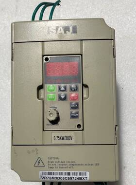 三晶变频器8000 VR75M3一台0.75kw议价 维修！！！
