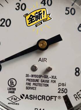 ASHCROFT压力表35-W1005P-02L-XULAS议价 维修！！！