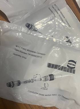浩亭M12 Field Wireable Connector议价 维修！！！
