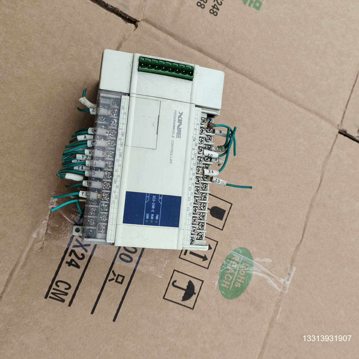 器，剪电线，信捷plc一个外观成色如图，无破损，缺一个盖议价也