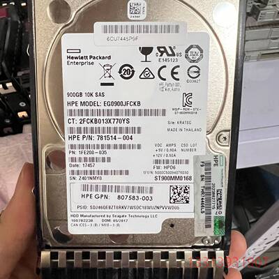 HP/惠普 J9F47A 787647-001 900G 1议价 维修！！！