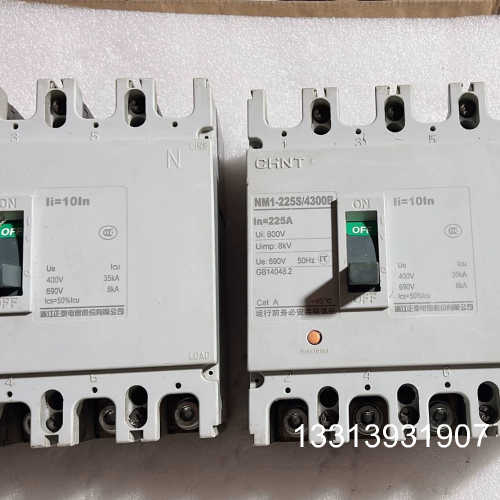 正泰4P空开断路器，NM1-225S/4300B四线空气开关议价也可维修