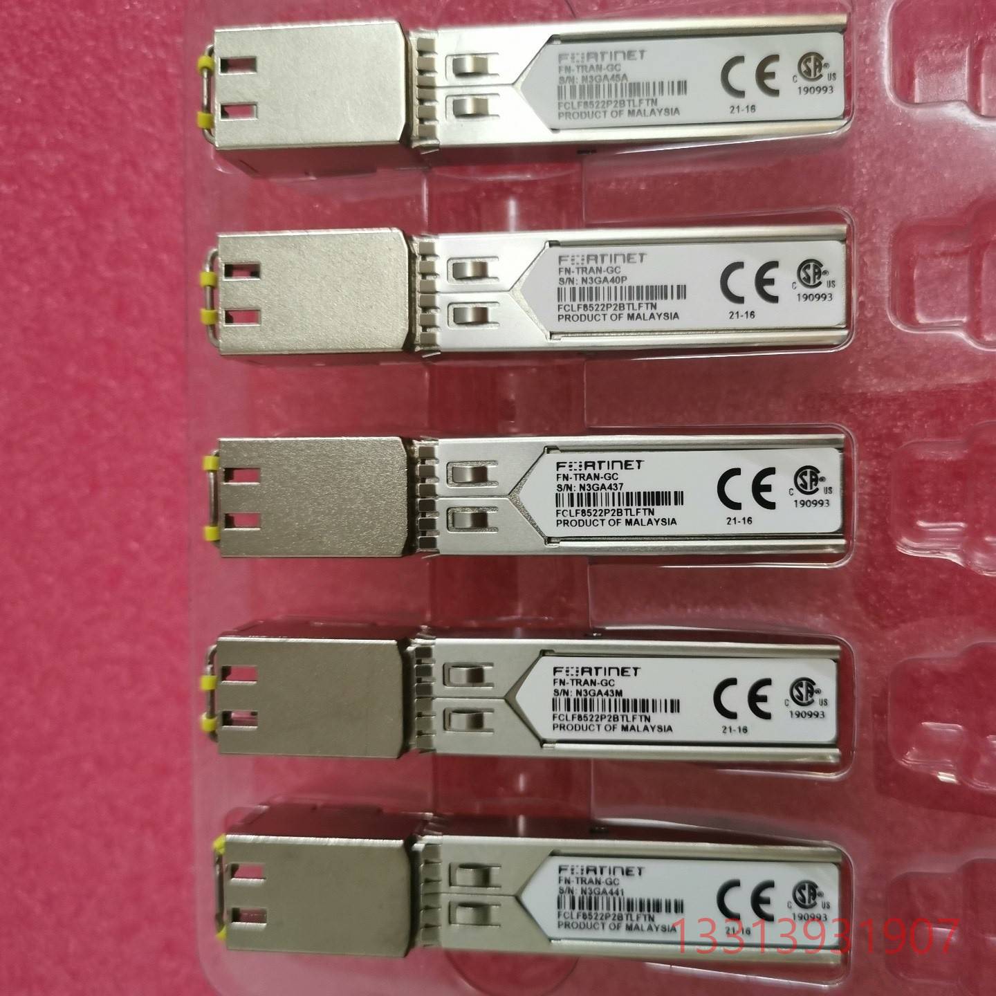 飞塔Fortinet FN-TRAN-GC FCLF8522议价 维修！！！