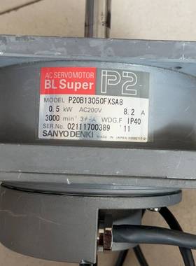 SANYO DENKI P20B13050FXSA8 0.5议价 维修！！！