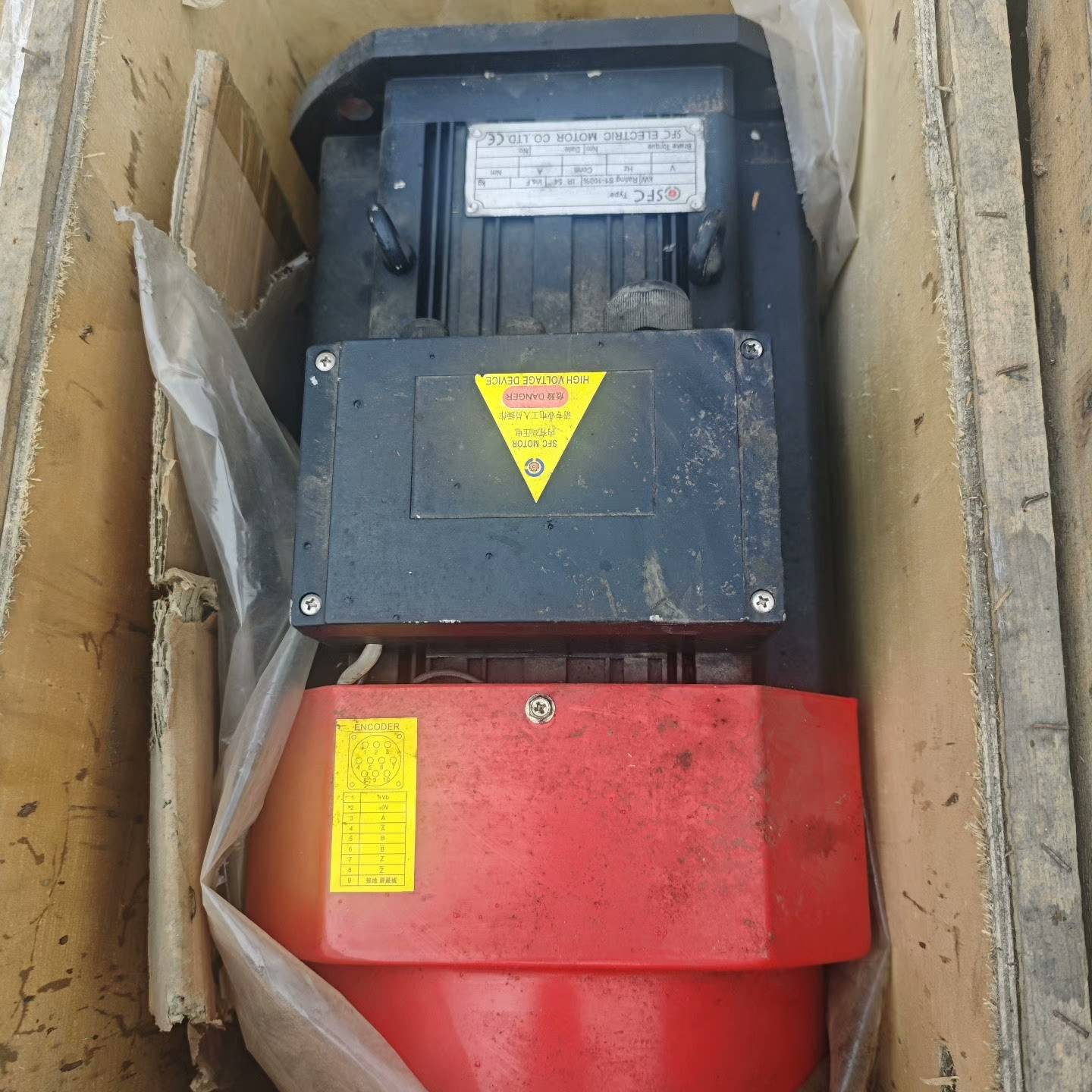 SFC电动机，型号DSM-38C3D0K-E1F2B议价 维修！！！