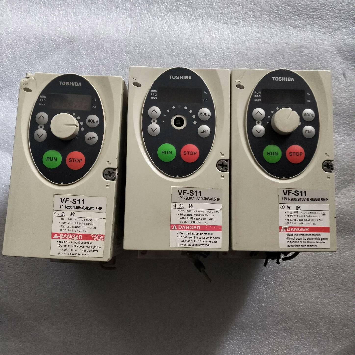 #变频器 东芝VFS11S-2004PL-0.4kw议价 维修！！！