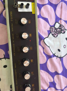 SB2015-3 广东赛宝电阻箱，高阻箱，10G 的档位没测议价也可维修