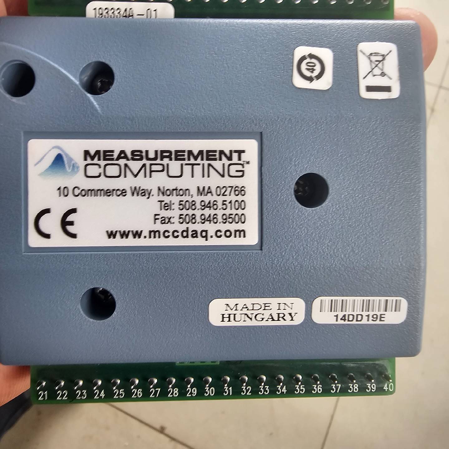 Measement USB-1608FS数据采集卡，议价 维修！！！