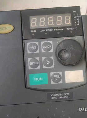 天郎伟创VL5000-1.5KW变频器一台，成色自定义，功能议价也可维修