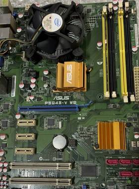 华硕P5G43-V  WS 775针服务器主议价 维修！！！