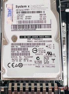 IBM 300G 10K硬盘 90Y8878 90Y8877议价 维修！！！