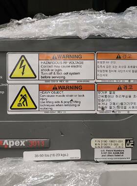 AE射频发生器Apex3013  3Kw  13.56M议价 维修！！！