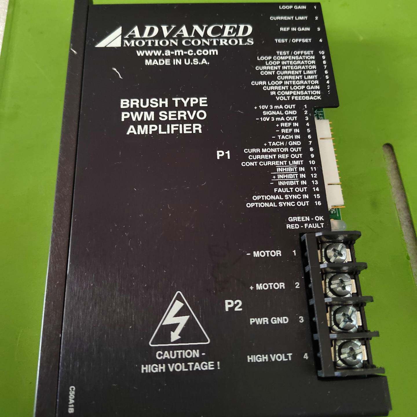 BRUSH TYPE  PWM SERVO  AMPLIFI议价 维修！！！