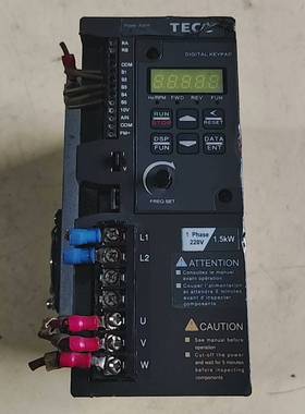 东元驱动器S310-202-H1D2HP/1.5Kw议价 维修！！！