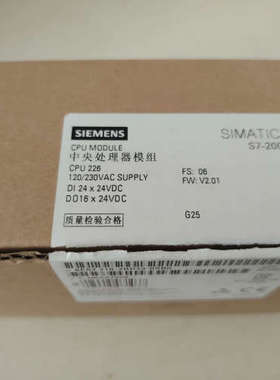 仅拆封plc 型号6ES7 216—2BD23—0XB0议价也可维修