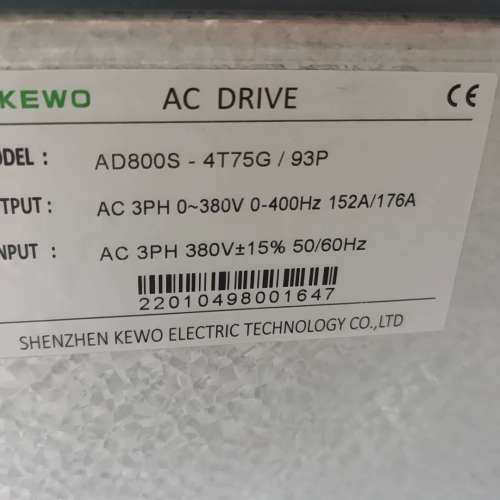 科沃变频器，，75KW,AD800S-4T75G议价也可维修