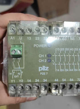 皮尔兹PiIZ安全继电器PZE 7 6S/10 474050议价也可维修