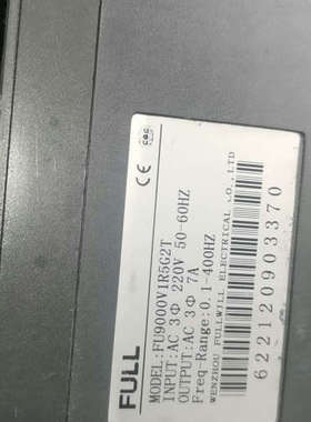 FU9000V1R5G2T议价也可维修