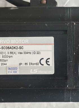 韩国LS伺服电机APM-SC06ADK2-SC议价 维修！！！
