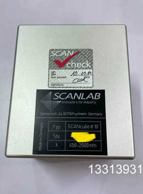 德国进口振镜scancube 10光斑 多波长 光纤1064议价也可维修