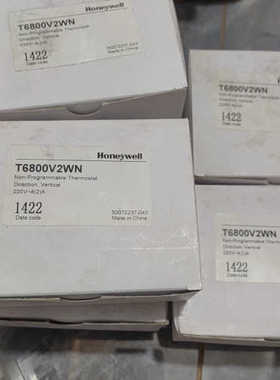 带包装霍尼韦尔T8600V2WN二管制空调线控器。立屏。议价也可维修