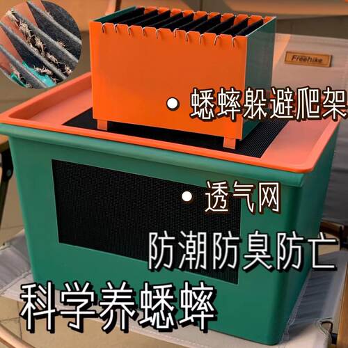 蟋蟀专用养殖架白蟋蟀养殖盒爬宠杜比亚针头蟋蟀饲养箱油葫芦饲料