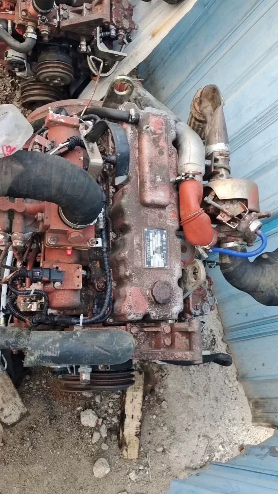 国四四缸玉柴客车发动机200马力 YC4G220-40缸盖缸体裸机配件喷