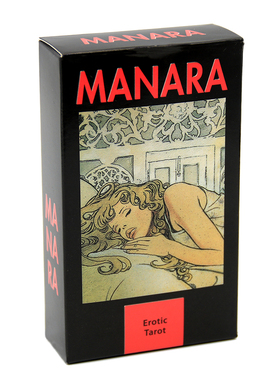 英文 正版MANARA 情欲塔罗牌 口袋版