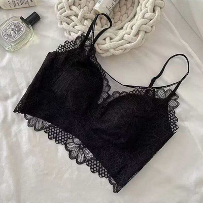 花卉蕾丝美背吊带52MB09539