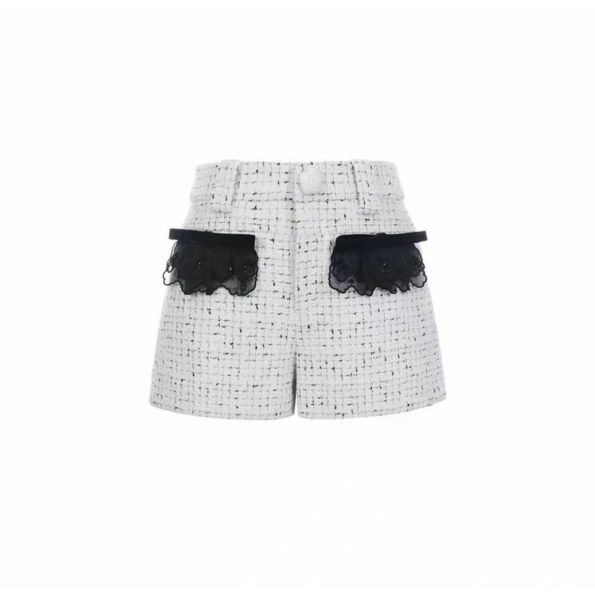 拉拉家2026早春新款粗花呢小香风短裤GFC250139-1,女装/女士精品,短裤,淘宝优惠券,粉丝福利购,淘宝优惠卷