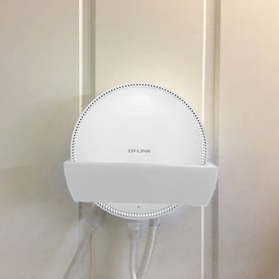 适用TP-Link BE5100/7AP5100墙面支架收纳架壁挂底座打孔或装86盒