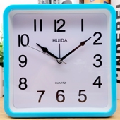 老人钟大字清楚简约现代闹钟创意田园圆形方形床头钟学生座钟挂钟