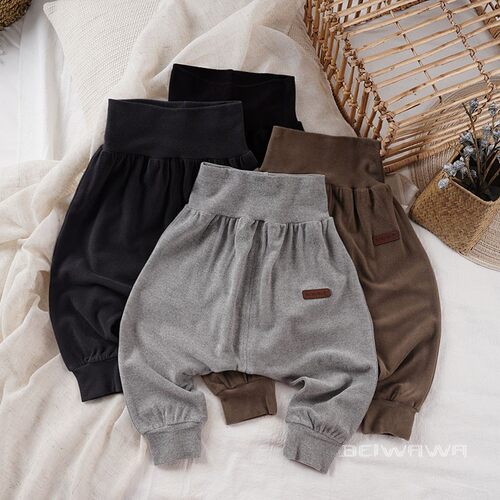 回购春新款婴童宝宝高腰大pp长裤