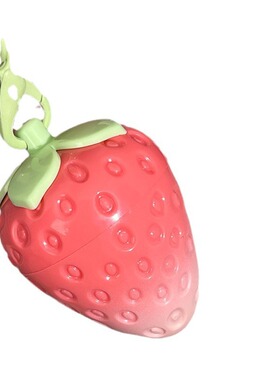 秋冬季草莓温变润唇膏可爱钥匙扣滋润保湿防干裂男女士学生护唇膏