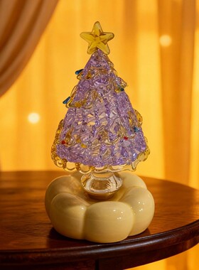 景德镇转转圣诞树梦幻琉璃送朋友