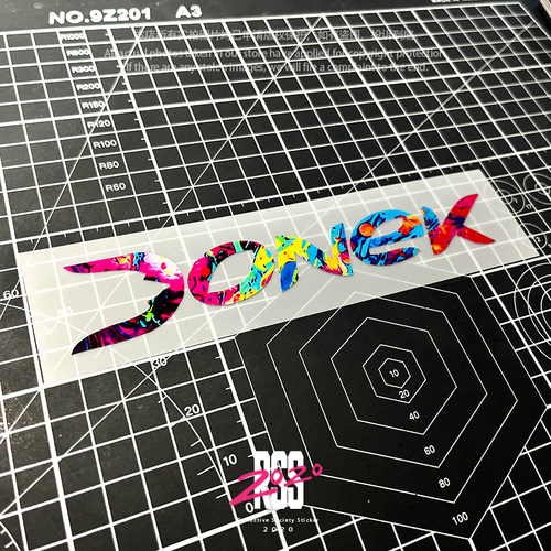donek滑雪板贴纸防水反光