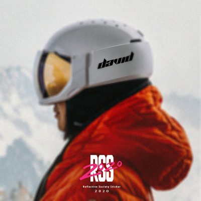 英文名订制反光防水贴纸