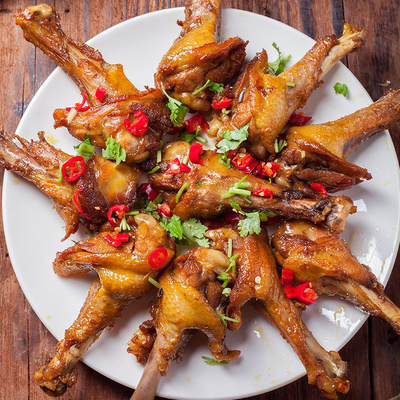 老鸭寸骨10根冷冻食材特色半成品