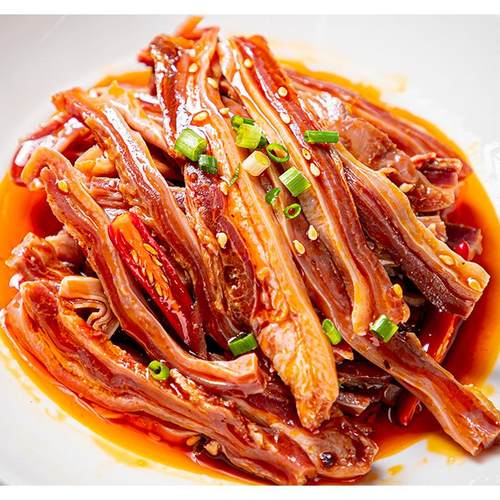 益旺红油肚丝250g开袋即食