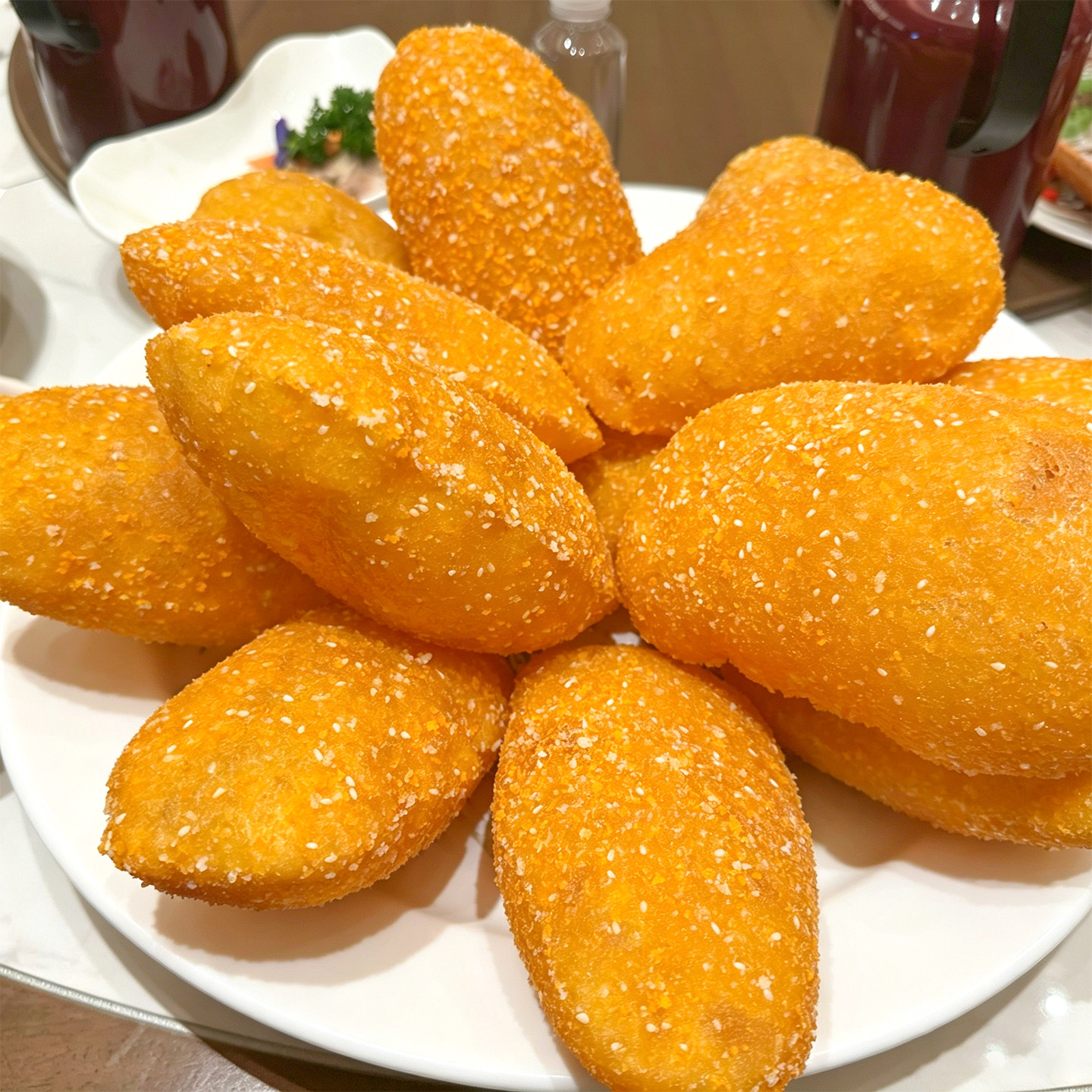 莲城码头气泡南瓜饼360g*20袋酒店小吃点心儿童早餐油炸小吃食材