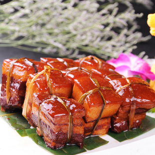 稻香肉12块300g宫廷肉红烧肉酒店冷冻半成品菜特色私房菜蒸菜原料