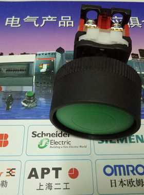 富AR22M3R-11G/10G/20G 大头复位按钮开关 AR22M3R 绿色士