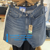 正品 0025 A8461 Levis李维斯2025年468中腰宽松直筒男士 薄牛仔短裤